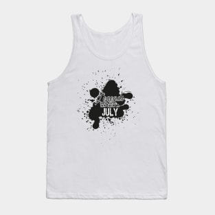 the legends were born in July Tank Top